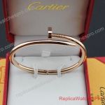 High Quality Replica Cartier Nail Bracelet Replica Juste un Clou Bracelet Rose Gold Nail Bangle